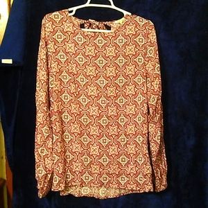 All for Color long sleeve blouse